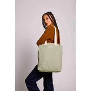 Achtertas Paul Tote Bag - Kleigroen