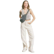 Hindbag Sasha Large Bum Bag - Denim Grey