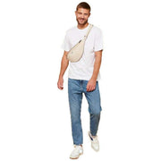 Hindbag Sasha Large Bum Bag - Jute Cream