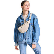 Hindbag Sasha Large Bum Bag - Jute Cream