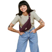 Hindbag Sasha Large Bum Bag - Plum Purple