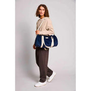 Hindbag Simon Duffle Bag - Velvet Navy Blue