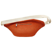 Sac Banane Hindbag Sofia XL - Velours Brique Orange