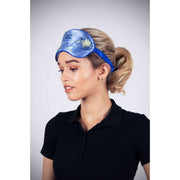Jessica Russell Flint Aquarius Zijden Oogmasker - Blauw/Wit