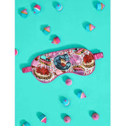 Jessica Russell Flint C for Cake Silk Eye Mask - Pink/Red