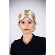 Jessica Russell Flint Virgo Silk Eye Mask - Beige/Green