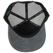 John Hatter Badass Rubber Trucker Hat - Grey/Black/Green