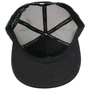 John Hatter The King Trucker-Mütze aus Aluminium – Schwarz/Gelb