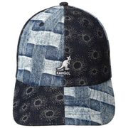 Kangol Denim Mashup Baseball Cap - Blue Picnic