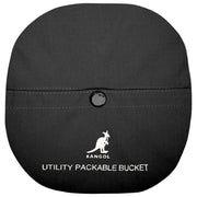 Kangol Multi-Utility Packable Bucket Hat - Black