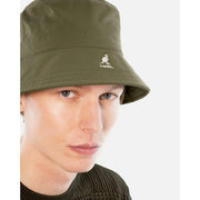 Kangol Multi-Utility Packable Bucket Hat – Dunkelolivgrün