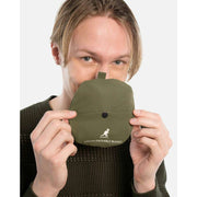 Kangol Multi-Utility Packable Bucket Hat – Dunkelolivgrün