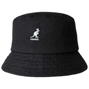 Kangol Washed Bucket Hat - Schwarz