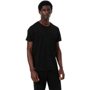 Lacoste Regular Fit Crew Neck 3 Pack T-Shirts - Black