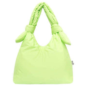 Lefrik Biwa Puffy Shoulder Bag - Lime Tech Green