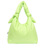 Lefrik Biwa Puffy Shoulder Bag - Lime Tech Green