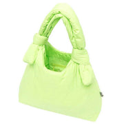 Lefrik Biwa Puffy Shoulder Bag - Lime Tech Green