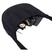 Lefrik Lua Stripes Shoulder Bag - Black