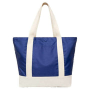 Lefrik Strata Reversible Marine Stripe Shopper Bag - Marine Blue