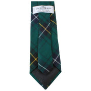 Locharron of Scotland Reiver Henderson Modern Tartan Tie - Green/Navy
