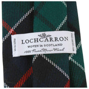 Locharron of Scotland Reiver Leslie Moderne Tartan-Krawatte – Marineblau/Grün/Rot