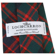Locharron of Scotland Reiver MacArthur Clan Cravate Tartan Moderne - Vert Foncé/Marine/Rouge