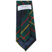 Locharron of Scotland Reiver MacLaren Modern Tartan Tie - Green/Red/Yellow