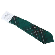 Locharron of Scotland Reiver MacLean Hunting Moderne Krawatte – Schwarz/Grün/Weiß