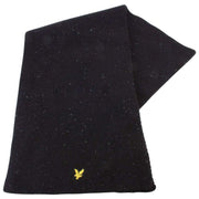 Lyle & Scott Donegal Schal und Mütze Geschenkset – Jet Black