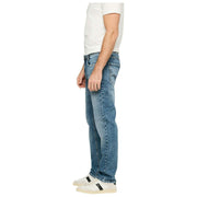 MAC Jeans Arne gerecyclede denim jeans - middenblauw, authentiek gebruikt