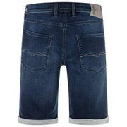 MAC Jeans Jog'N Light Sweat Denim Shorts - Donkerblauwe vintage wassing