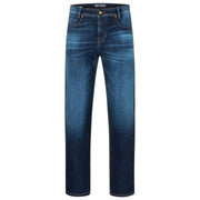 MAC Jeans Rick Vintage Denim Jeans – Dunkelblau, authentisch, 3D-gebraucht