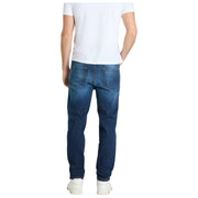 MAC Jeans Rick Vintage Denim Jeans – Dunkelblau, authentisch, 3D-gebraucht