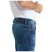MAC Jeans Rick Vintage Denim Jeans – Dunkelblau, authentisch, 3D-gebraucht