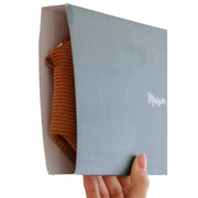 Maison Scarlett Charlotte Small Corduroy Toiletry Bag - Cognac Brown