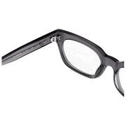 MessyWeekend Jenner Blaulicht-Lesebrille – Klar/Aschgrau