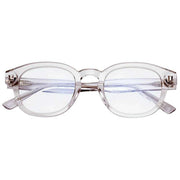 MessyWeekend Kim Blaulicht-Lesebrille – Klar/Paloma Beige