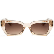 MessyWeekend Luna Sunglasses - Champagne Yellow/Brown