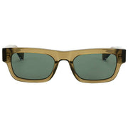 MessyWeekend New Dylan Reveal Sunglasses - Bottle Green Transparent