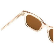 MessyWeekend Ozzy Blue Light Leesbril - Bruin/Perzikbeige