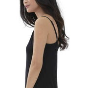 Mey Luise Lace Spaghetti Vest  - Black