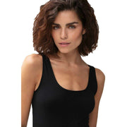 Mey Superfine Organic Cotton Vest - Black