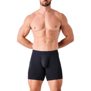 Obviously EliteMan Boxer Brief 6inch Leg  - Charcoal Black