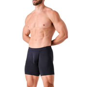 Obviously EliteMan Boxer Brief 6inch Leg  - Charcoal Black