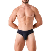 Obviously EliteMan Hipster Brief - Charcoal Black