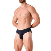 Obviously EliteMan Hipster Brief - Charcoal Black
