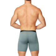 Obviously PrimeMan Boxer Brief 9inch Leg - Slate Grey