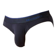 Obviously PrimeMan Hipster Brief - Charcoal Black