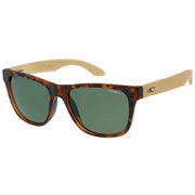 O'Neill Biodegradable Natural Bamboo Temple Sunglasses - Brown Tort