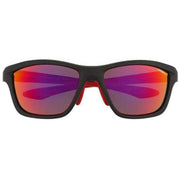 O'Neill High Wrap Sports Performance Sunglasses - Black/Red